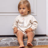Crewneck Romper Set Sail