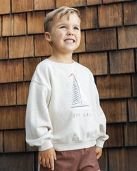 Oversized Sweatshirt Set Sail