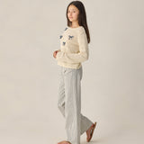 Teen Crochet Knit Pullover Bows