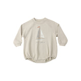 Crewneck Romper Set Sail