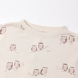 Relaxed Sweatshirt Owls