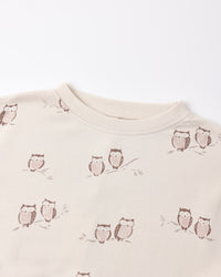 Relaxed Sweatshirt Owls
