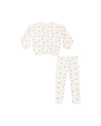 Spongey Knit Set Butterfly
