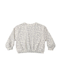 Oversized Sweatshirt Leopard