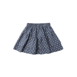 Tiered Mini Skirt Ditsy