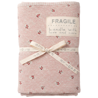 Baby Blanket with Floral Print