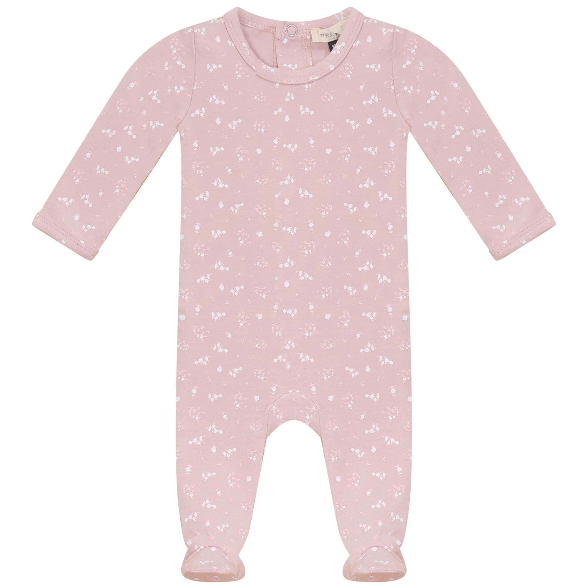 Baby Floral Print Romper Set