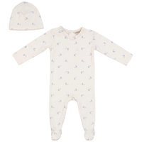 Baby Boy Romper With Flower Print