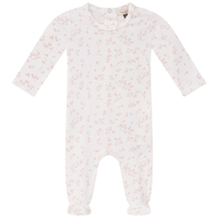 Baby Leaves Print Romper Set