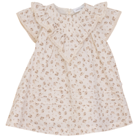 Girls Jumper Dress With V Shape Yokes