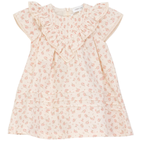 Girls Jumper Dress With V Shape Yokes