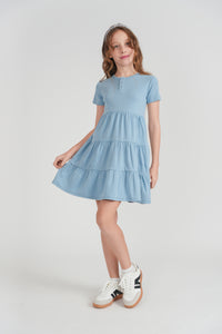 Girls Tiered Dress