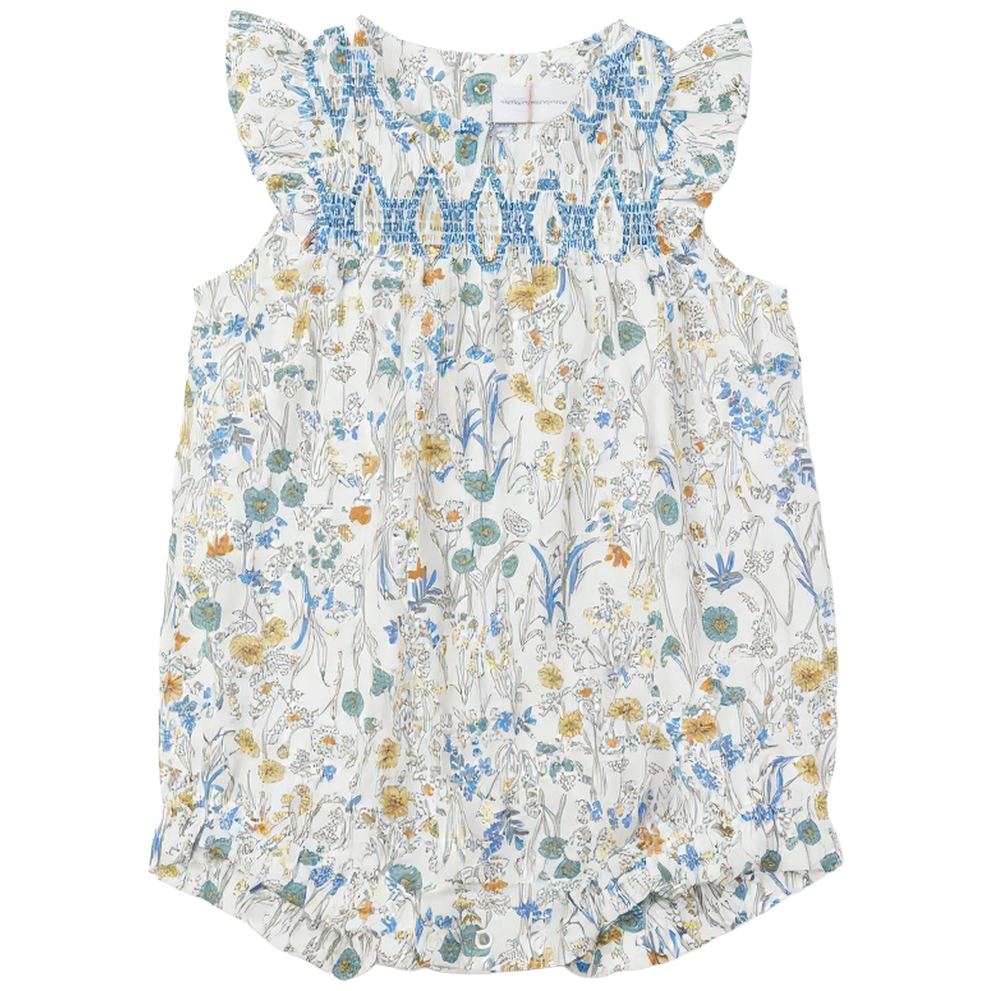Girls Flower Onesie