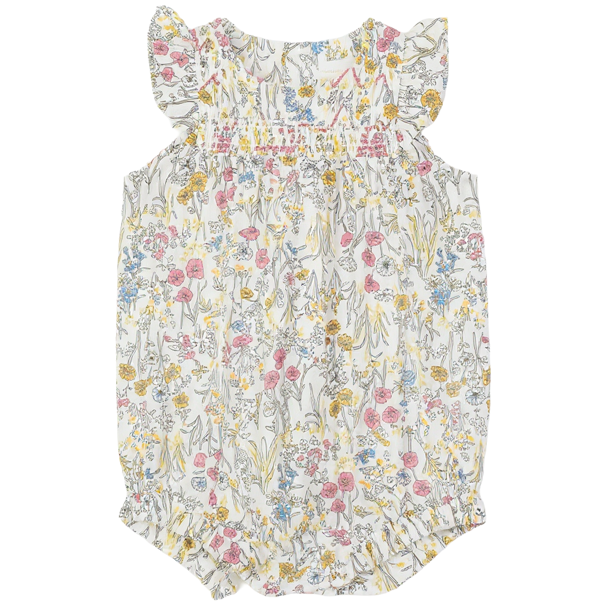 Girls Flower Onesie