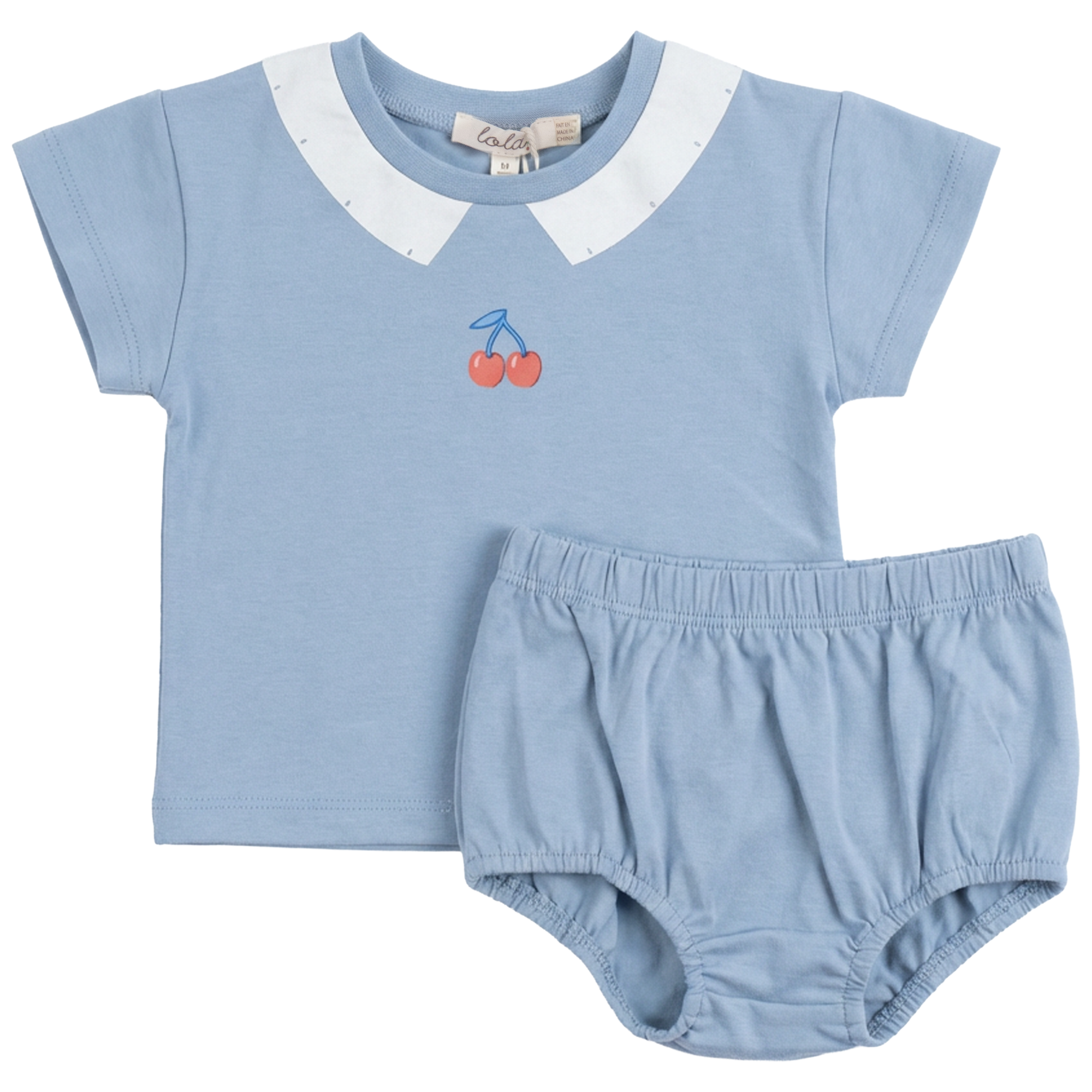 Cherry Print Boy Set
