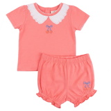 Cherry Printed Girl Set