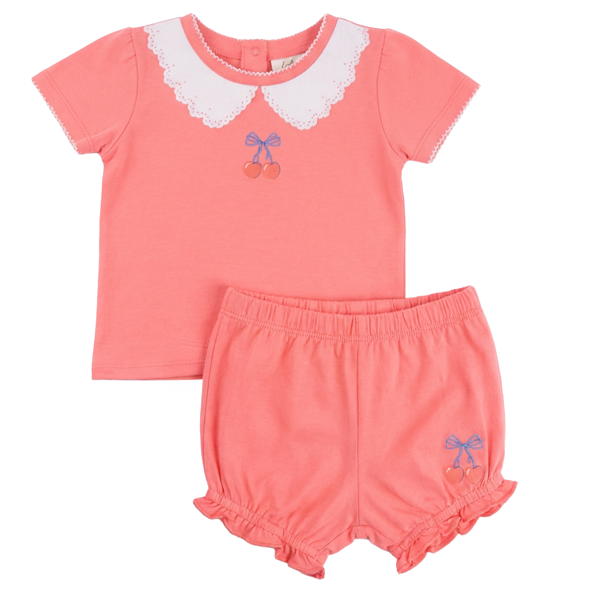 Cherry Printed Girl Set