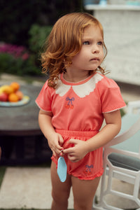 Cherry Printed Girl Set