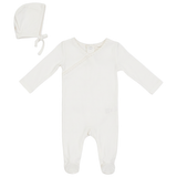 Baby Romper Set With Contrast Trim