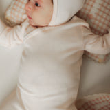 Baby Romper Set With Contrast Trim