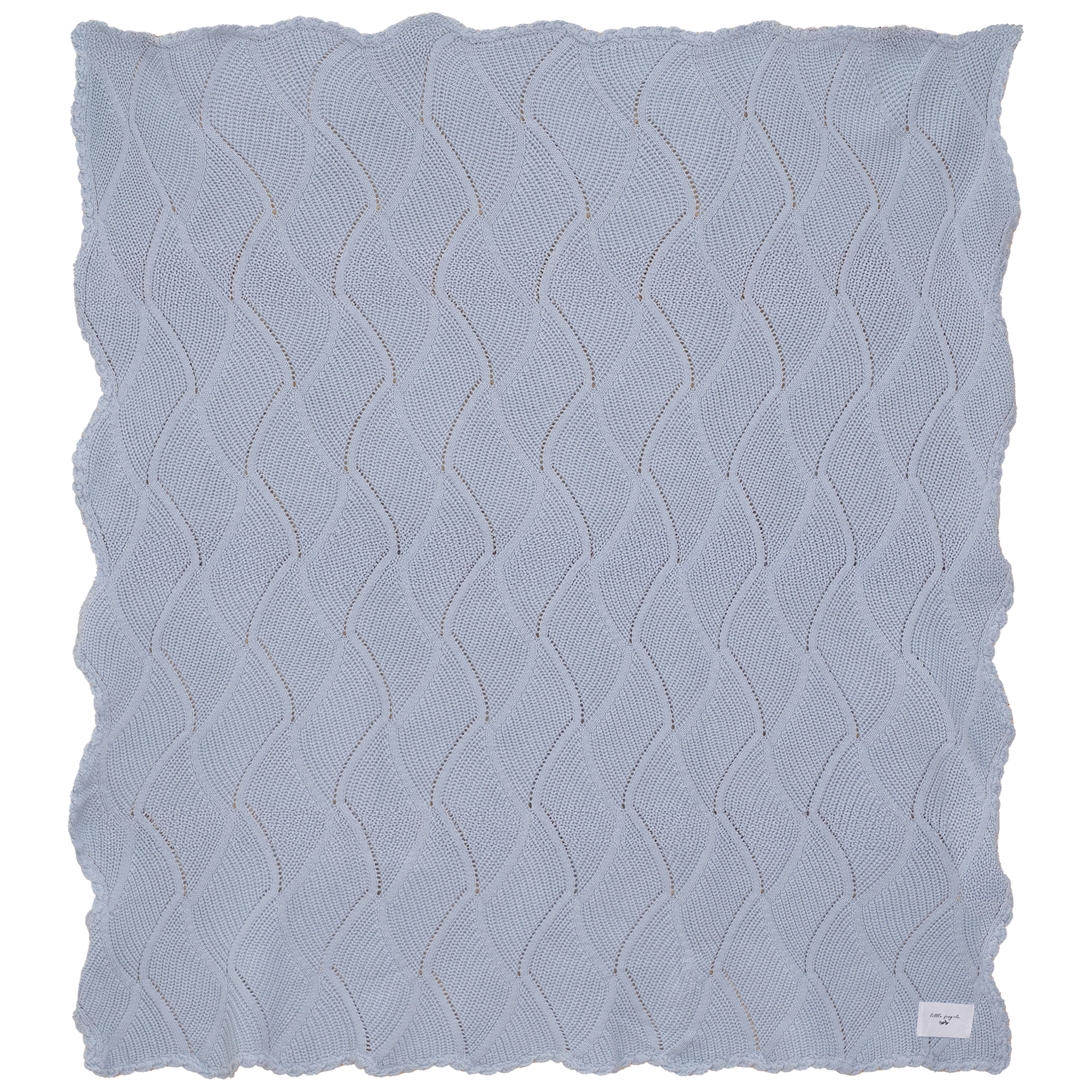 Baby Chunky Blanket Jersey Knit Texture