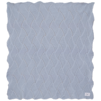 Baby Chunky Blanket Jersey Knit Texture