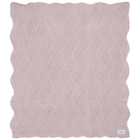 Baby Chunky Blanket Jersey Knit Texture