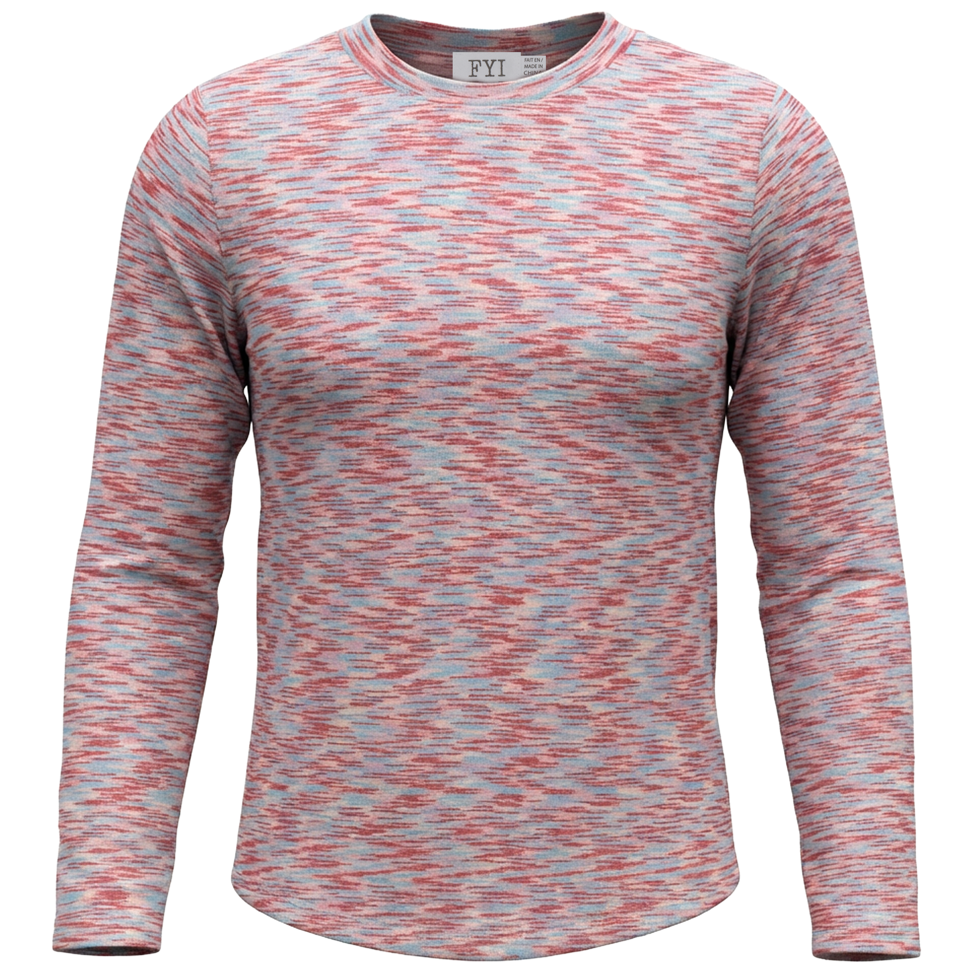 Girls Multi Long Sleeves Top