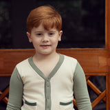 Boys Cardigan In Knit