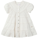 Girls Woven Dress With Lace