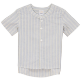 Boys Shirt In Cotton Striped Fabric