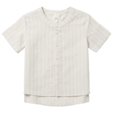 Boys Shirt In Cotton Striped Fabric