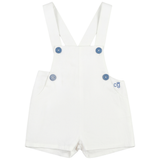 Baby Overall With Contrast Trim