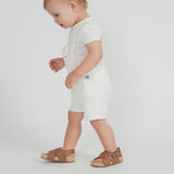 Baby Overall With Contrast Trim