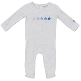 Baby Boy Romper With Star Print