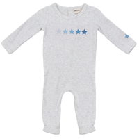 Baby Boy Romper With Star Print