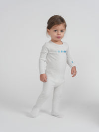 Baby Boy Romper With Star Print