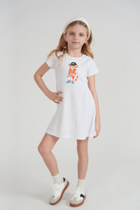 Girls Bear Dress