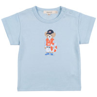 Boys Tee With Bear Print