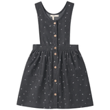 Girls Cherry Woven Denim Jumper