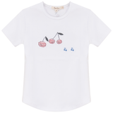 Girls Top Cherry Print
