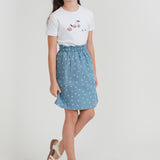 Girls Top Cherry Print