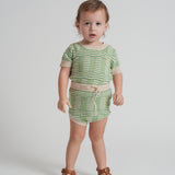 Boys Plaid Knit 2 PCS Set
