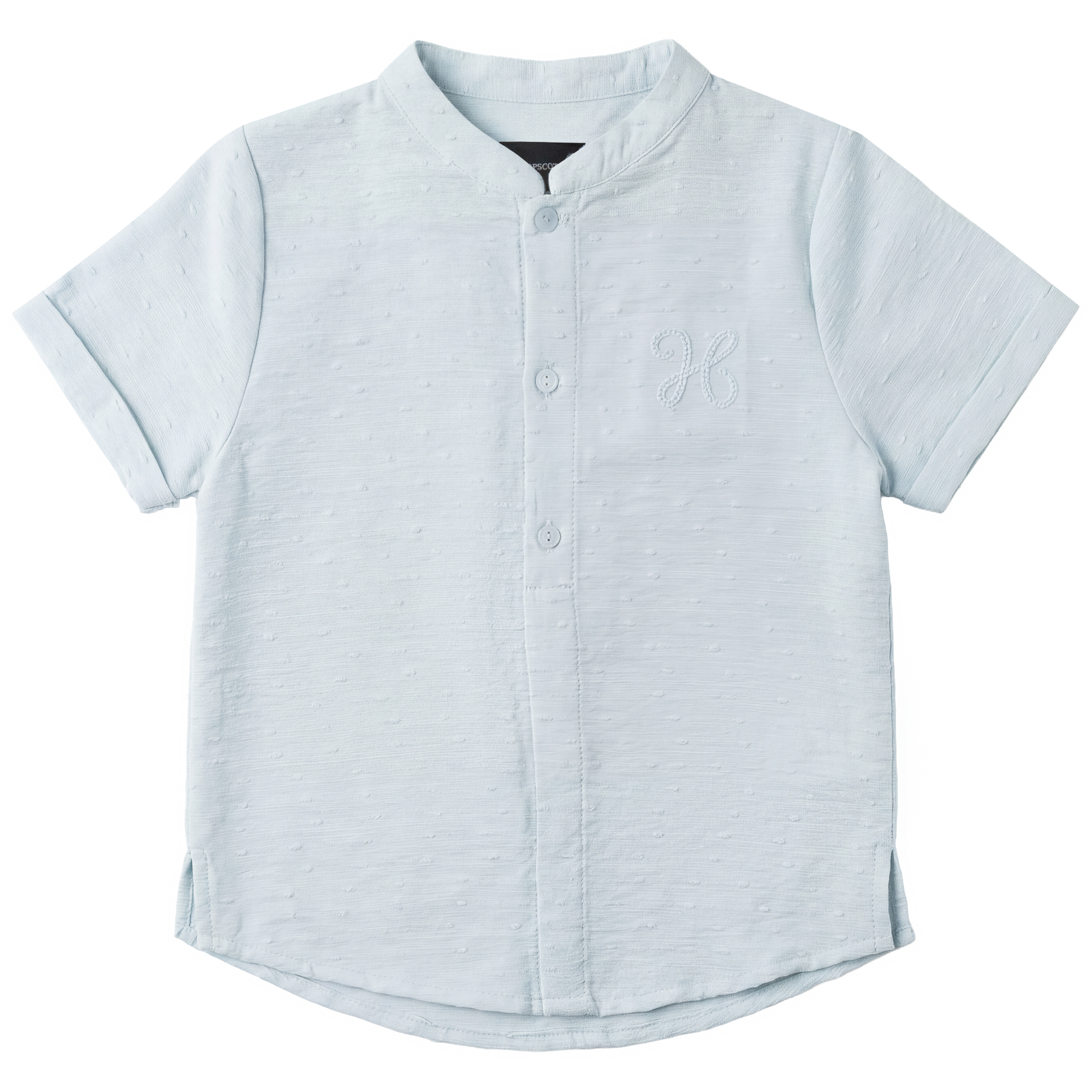 Boys Textured Woven Shirt