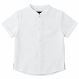Boys Textured Woven Shirt