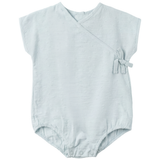 Baby Short Onesie With V Neck
