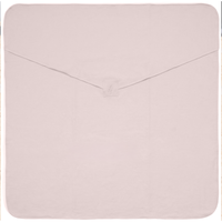 French Terry Baby Blanket With Raw Edges