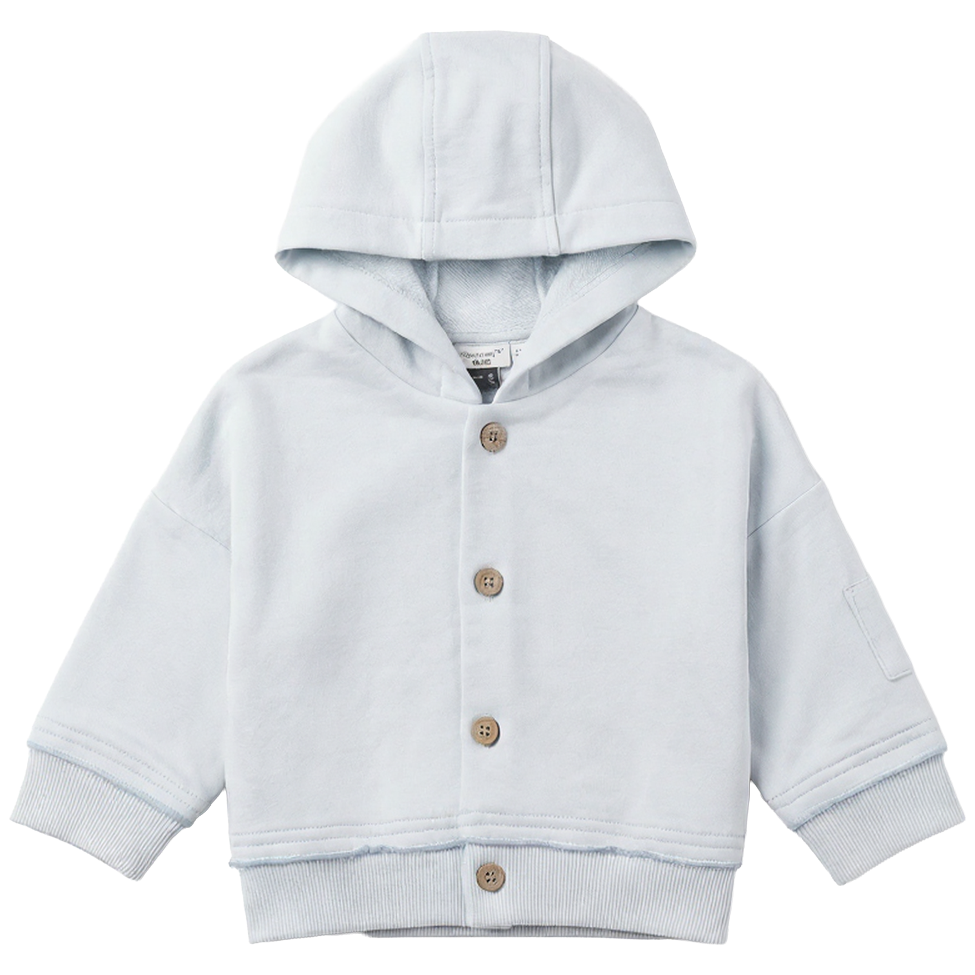 French Terry Hooded Jacket