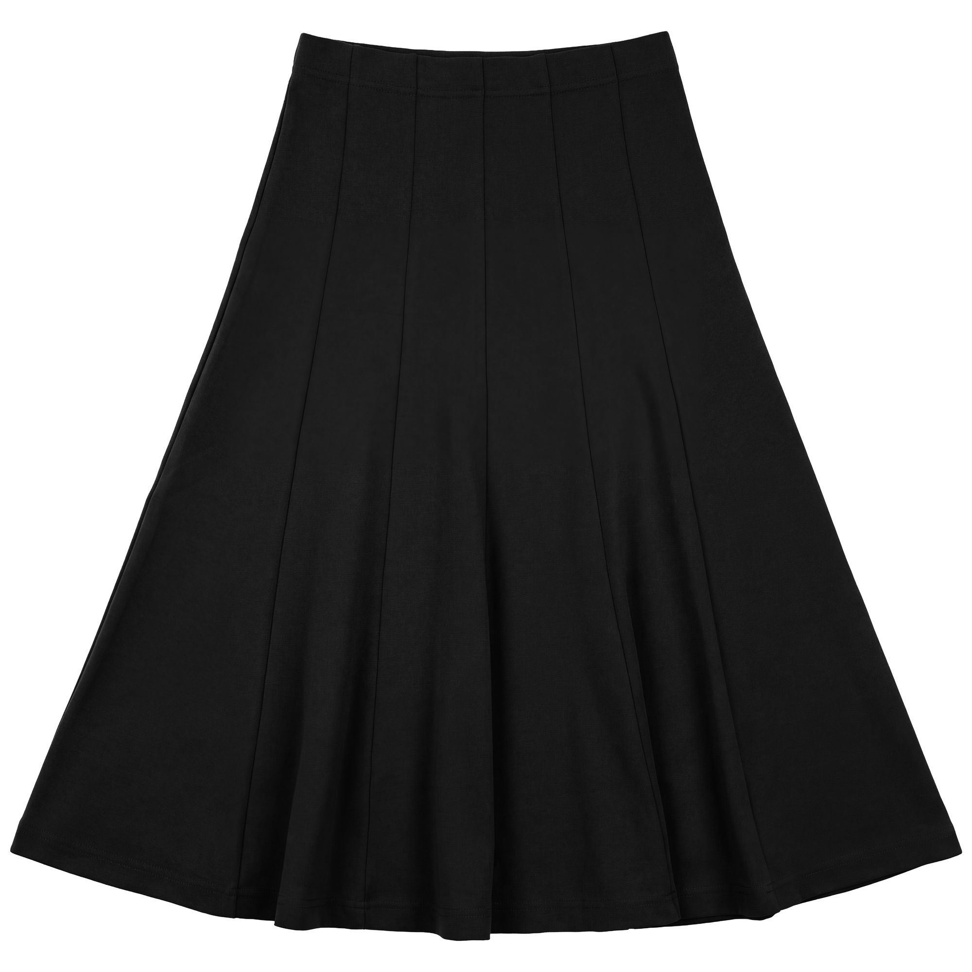 Girls Midi Length Panelled Skirt
