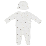 Baby Romper Set With Cherry Print